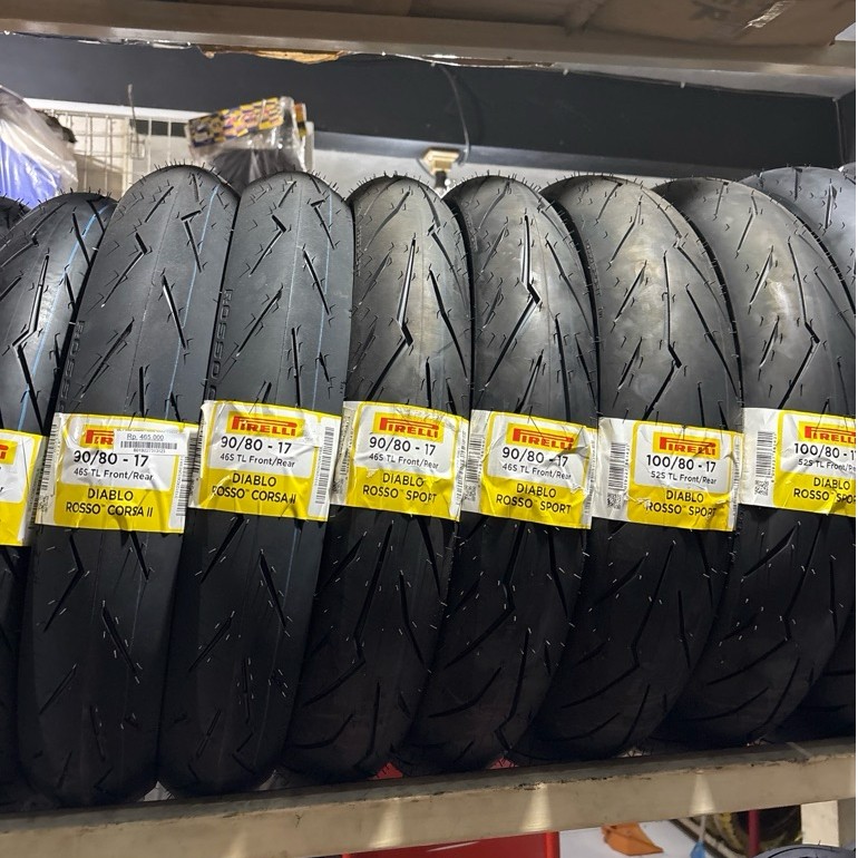 Ban Pirelli Diablo Rosso Sport Corsa II 80/180-17 90/80-17 100/80-17 110/70-17 120/70-17 130/70-17 1