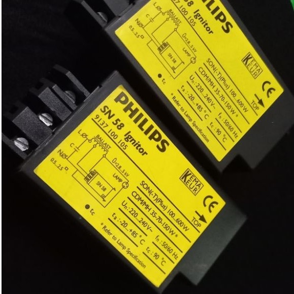 IGNITOR SN 58 PHILIPS