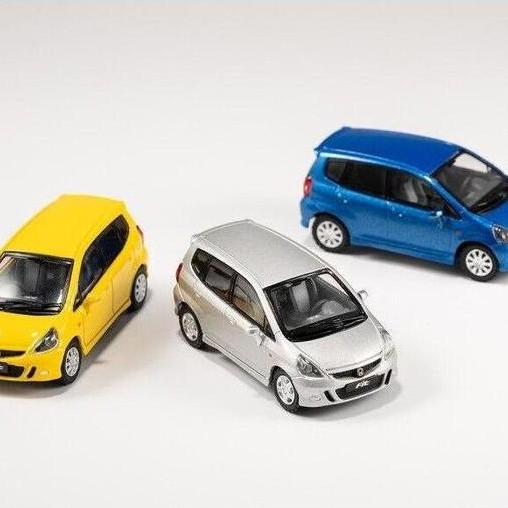 1/64 GCD HONDA FIT JAZZ DIECAST MODEL MOBIL MINIATUR GAINCORP