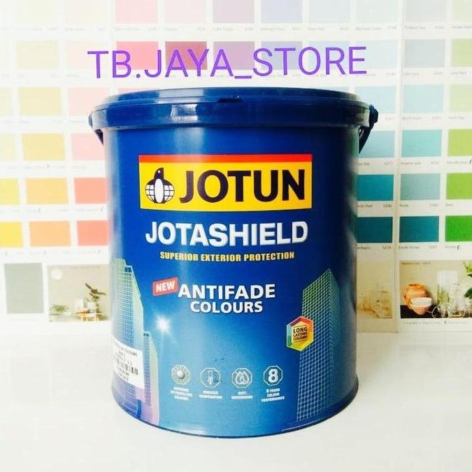 '' JOTUN JOTASHIELD ANTIFADE CAT TEMBOK EXTERIOR / JOTUN PUTIH (CHI) 2.5L //