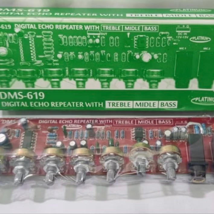 PLATINUM DMS-619  KIT DIGITAL ECHO REPEATER WITH TONE CONTROL