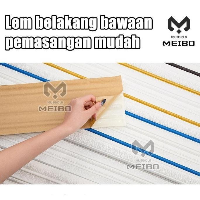 Wallpaper Foam List Foam 3D / 230cm Wallpaper List Border Foam Stiker List Profil Border Foam Stiker
