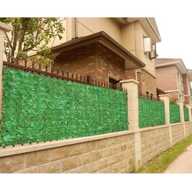 UNICLO / COD / daun rambat sintetis 1x3 Meter /daun hias /daun sintetis /daun artificial