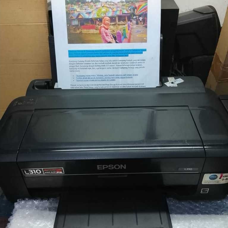 Bagus  Printer Warna Epson L310 + Tinta Infus