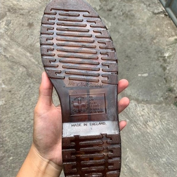 VELRYAMARKET OUTSOLE DOCMART ORIGINAL MADE IN ENGLAND | ALAS SEPATU 38-49 VIRAL