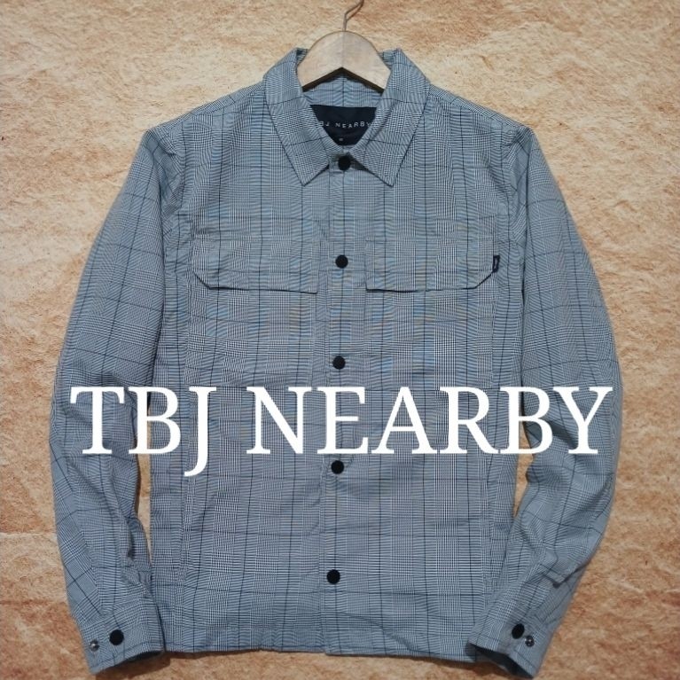 jaket TBJ NEARBY simple bekas pakai recomend