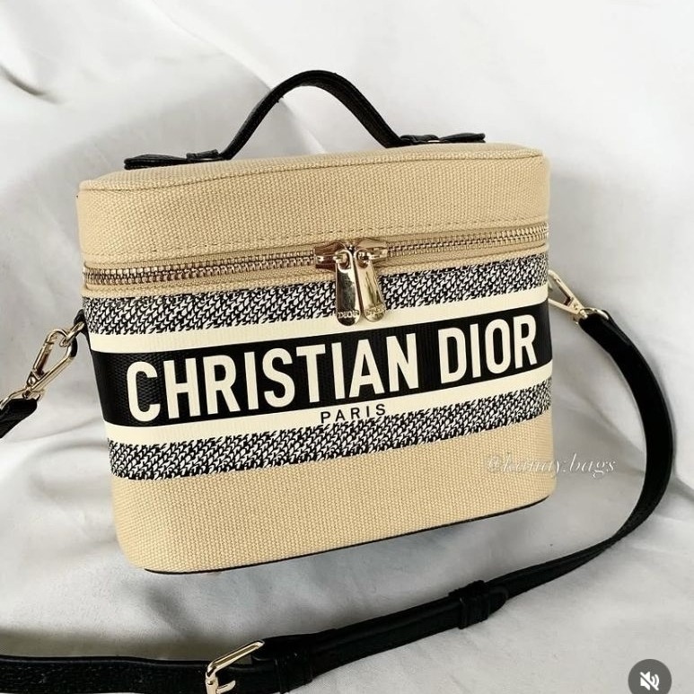 Authentic VIP gift Chrstian Dor Vanity bag