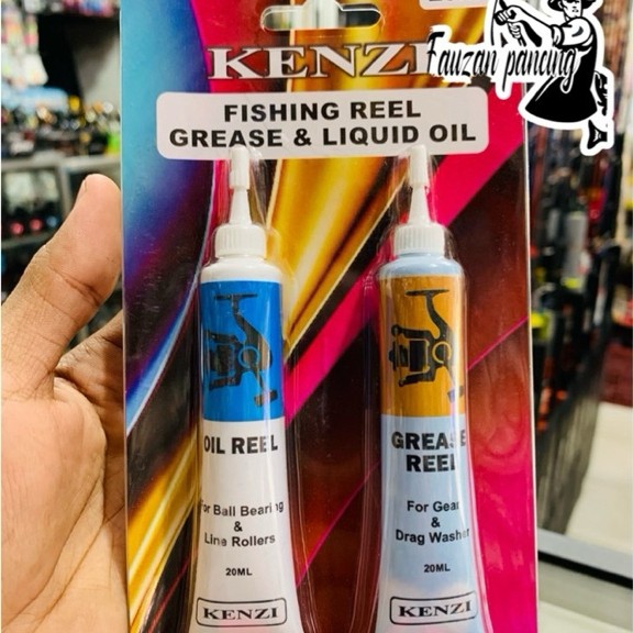 Gress pancing reel/Minyak gress oil dan gemuk/gress pancing Reel/Minyak pelumas Reel pancing/Gress m