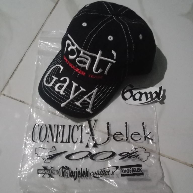 TOPI MATI GAYA X CONFLICT X