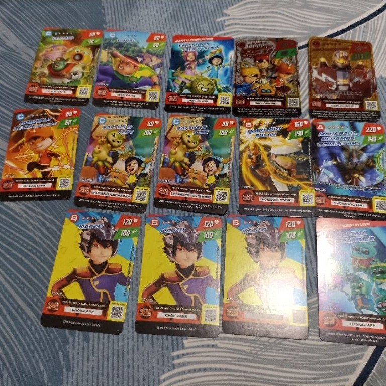 (PRELOVED) KARTU BOBOIBOY
