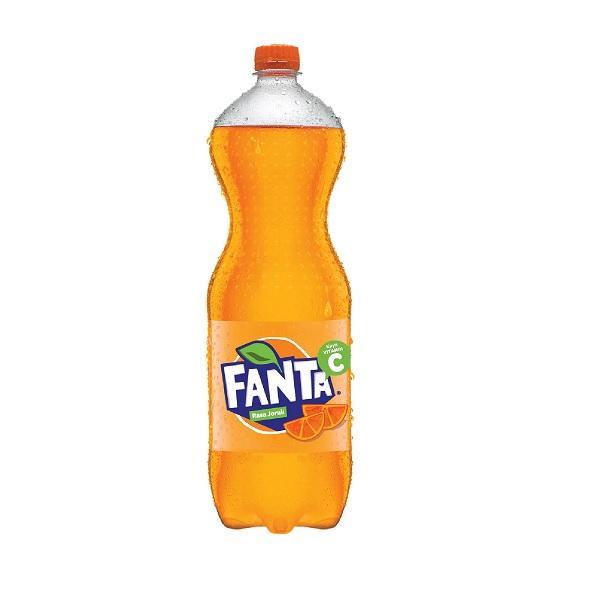 FANTA ORANGE PET 1 LITER - MINUMAN