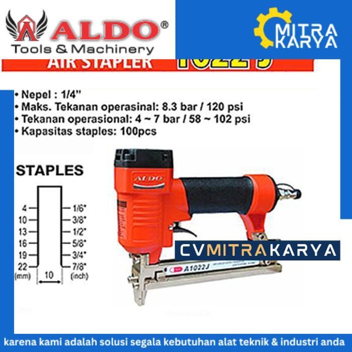 staples angin air stapler nailer pneumatic stapler 1022 J ALDO