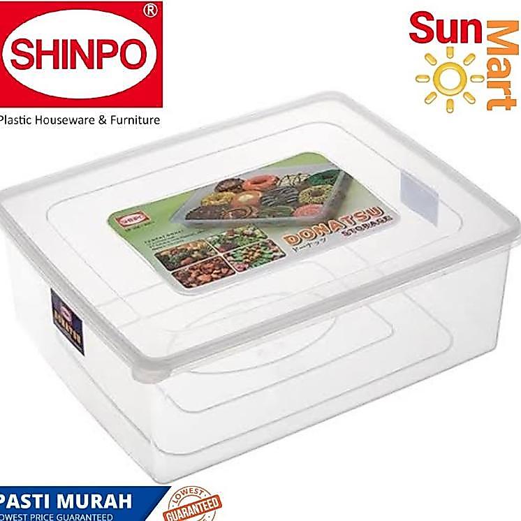 Tempat Donat Box Donat Shinpo Plastik Tinggi / Donut Box Tebal Shinpo