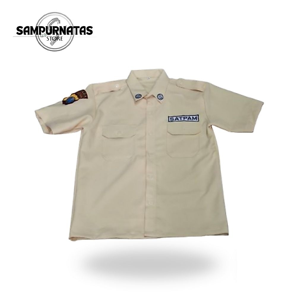 Baju PDH SATPAM Bahan GAIA kualitas Terbaik