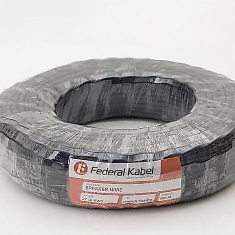 Kabel Speaker Wire 2C 16 AWG Federal @100m