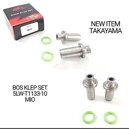 TAKAYAMA TKYM BOS KLEP BOTOL KLEP MIO SPORTY / NOUVO / MIO SOUL KARBU 100% ORIGINAL