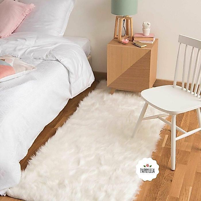 Papryllia - Karpet Aesthetic Bulu Korea Karpet Lantai Bulu Panjang