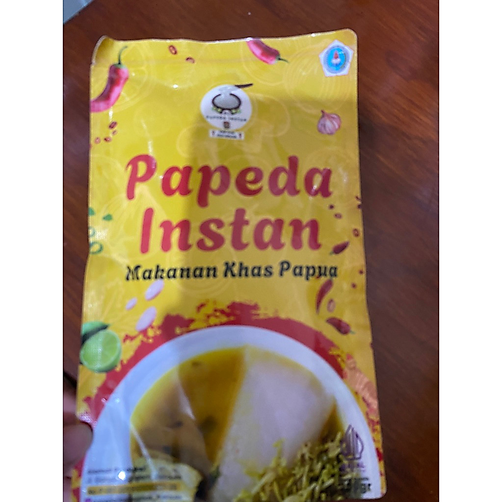 papeda instan makanan khas papua