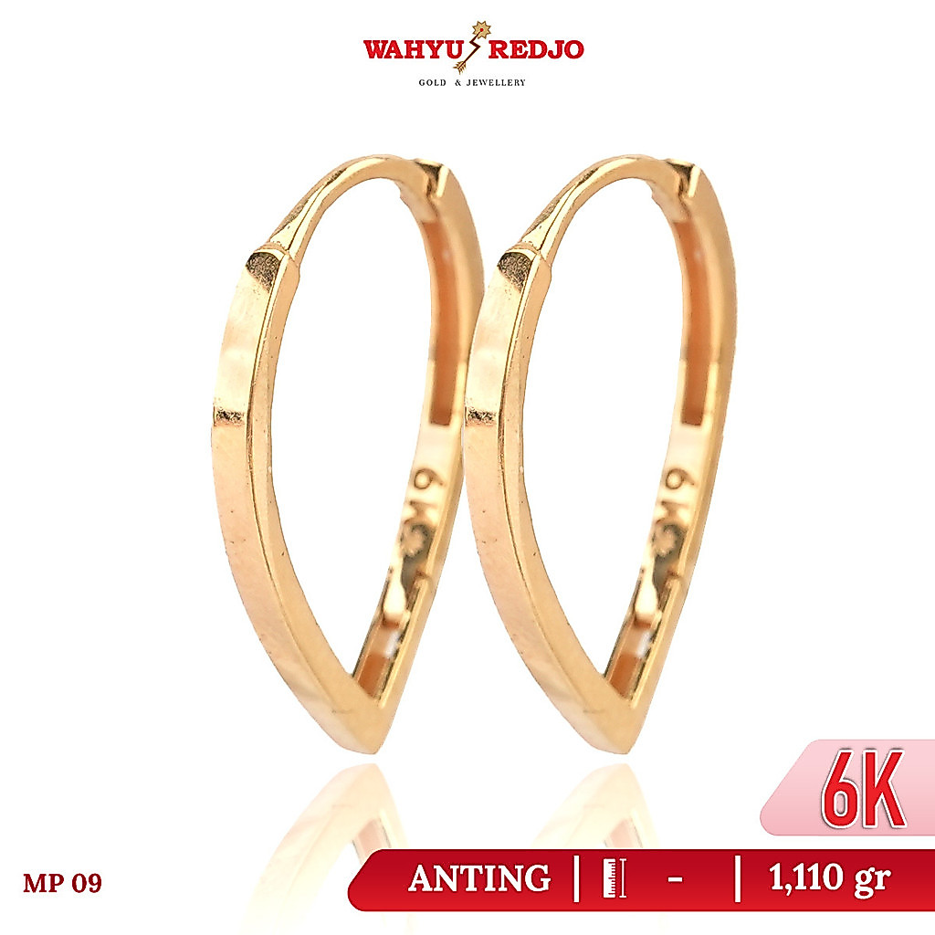 Anting Emas Kadar 6K Wahyu Redjo AN-6K 31832975