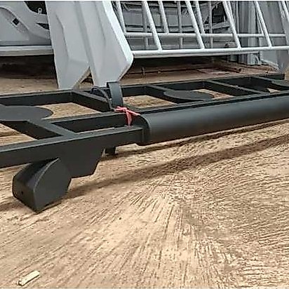 Variasi Kabin Truk Thule Truk Plat Besi Kaki 2 Bisa Request Nama