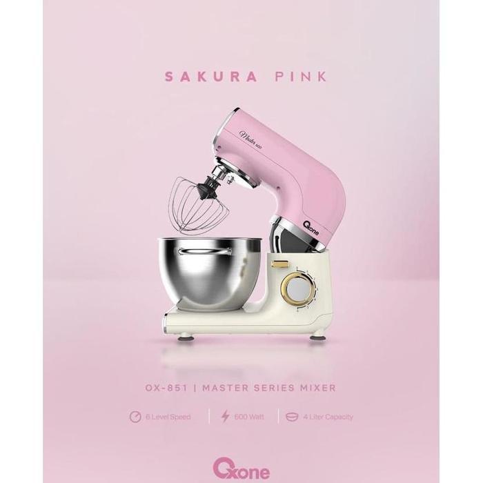 READY  Oxone OX-851 Pink/Macha Standing Mixer