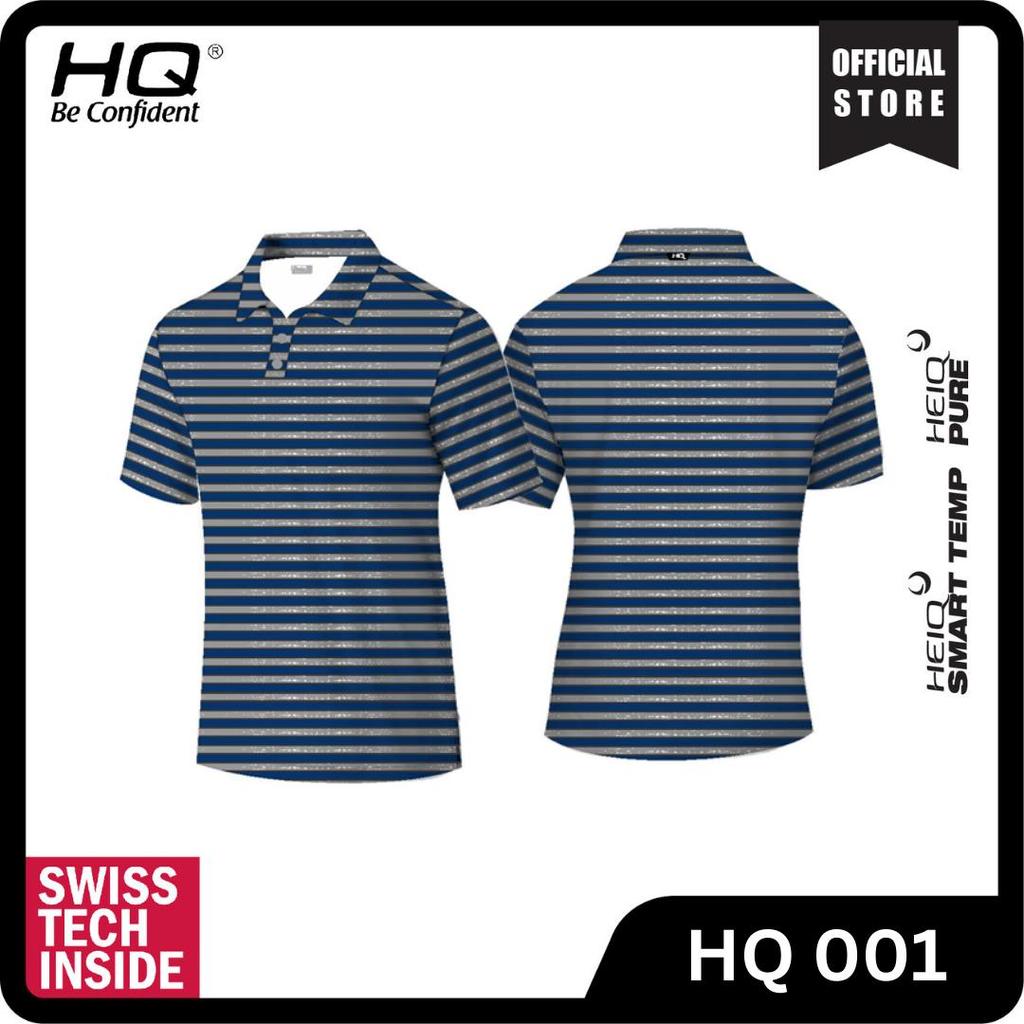 Baju Polo Shirt Swiss Tech Golf Polyester DriFit Premium Quality HQ