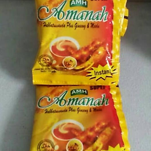 Jahe merah amanah sachet
