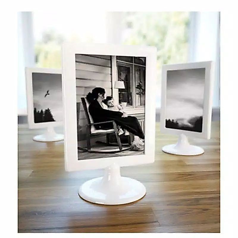 frame bingkai foto 2 dua sisi/frame foto plastik