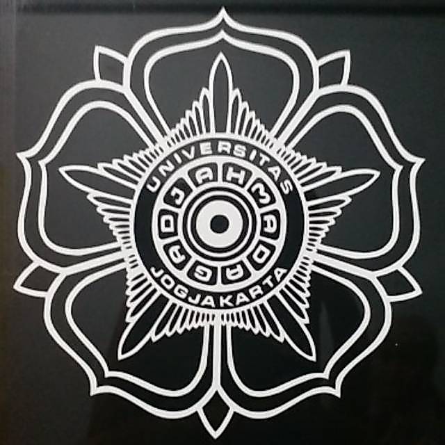 Cutting Sticker Logo Univ. Gadjah Mada UGM