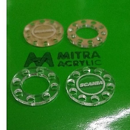 ring Velg scania miniatur bus skala 1:20 polosan 2set