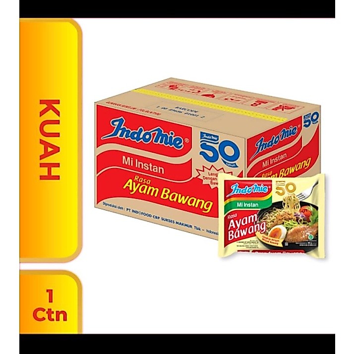 Indomie Ayam Bawang 1 Dus