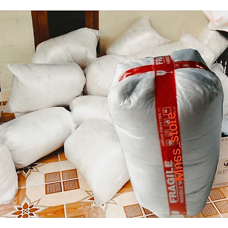 1 KG Kapuk Randu Asli Kualitas Super Sudah Bersih Tanpa Biji Kapuk kiloan Satu Kg Untuk Isian Bantal