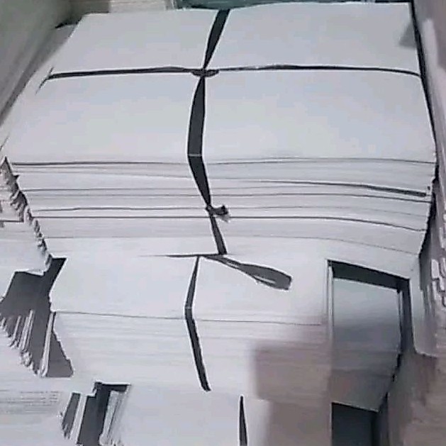 Kertas HVS Bekas Per Kg (1Kg) Kondisi Bagus Bersih Satu Sisi Kosong Ukuran F4 dan A4 / Kertas HVS Be