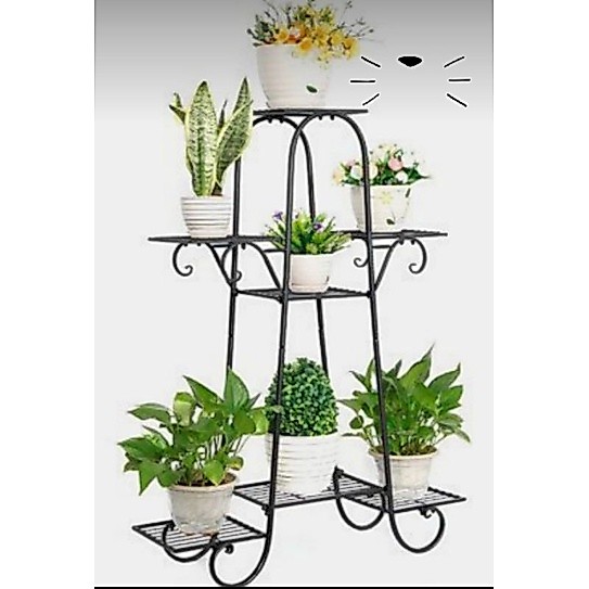 rak bunga susun 7/standing pot susun 7/rak A susun 7/rak bunga besi/standing pot