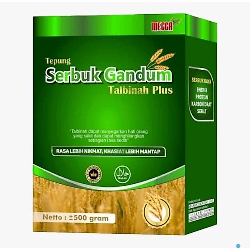 Talbinah obat asam lambung | tepung gandum talbinah mecca