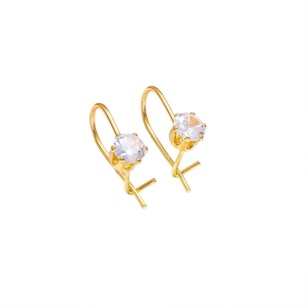 Anting aksesoris terbaru titanium Anting Desi anak titanium anti karat anti karat dan luntur