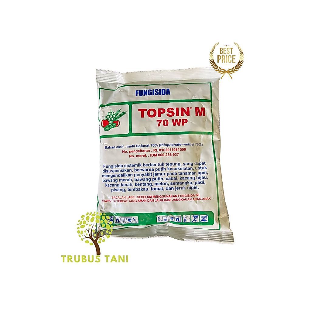 FUNGISIDA TOPSIN-M 70 WP - 100GRAM - TOPSIN PUTIH