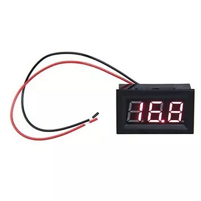 alat pantau volt aki dc tes tegangan aki