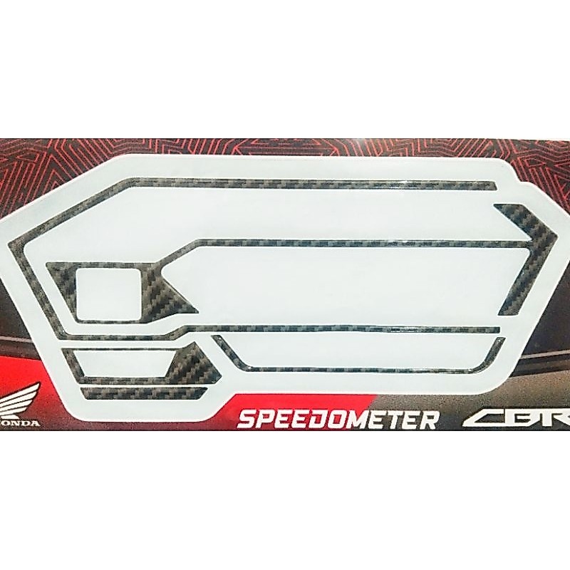 stiker motor timbul speedometer CBR/ emblem timbul spedometer CBR