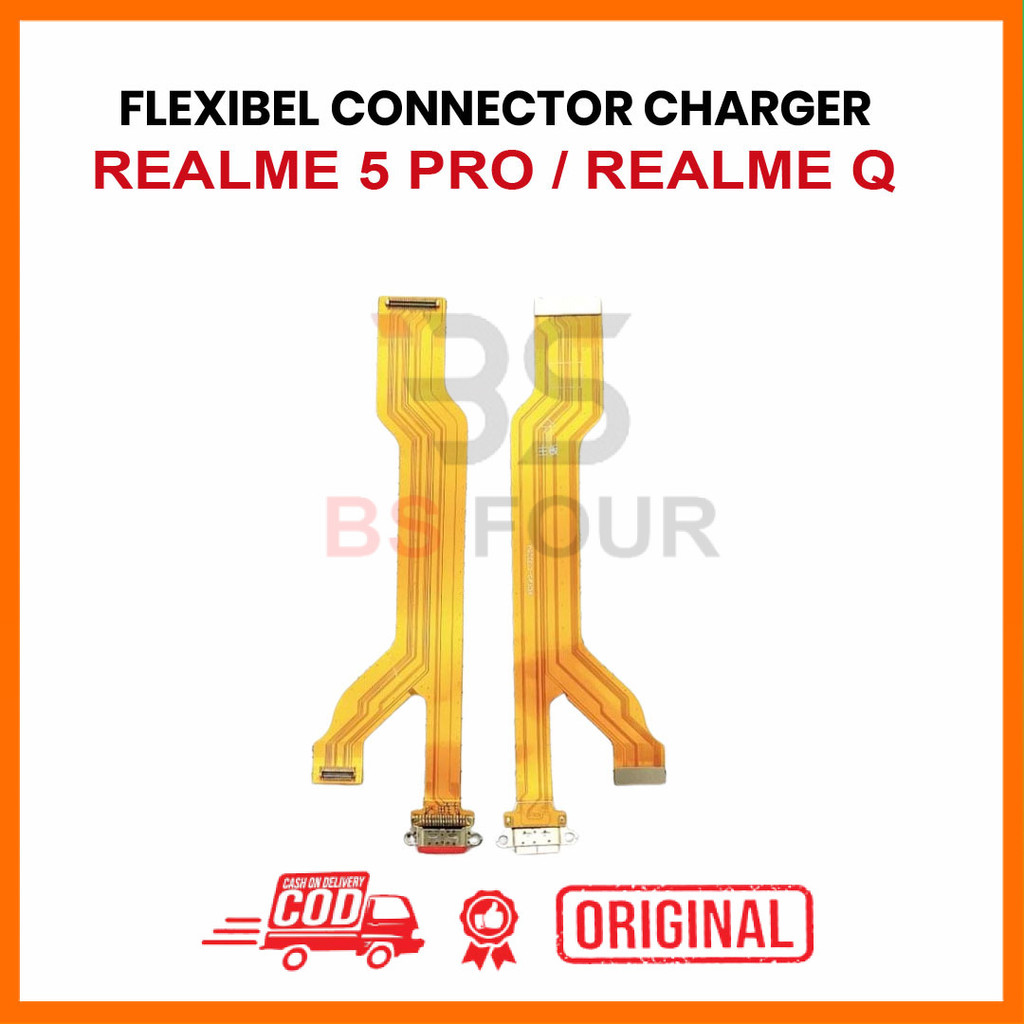 FLEXIBEL CONNECTOR CHARGER REALME 5 PRO / REALME Q ORI