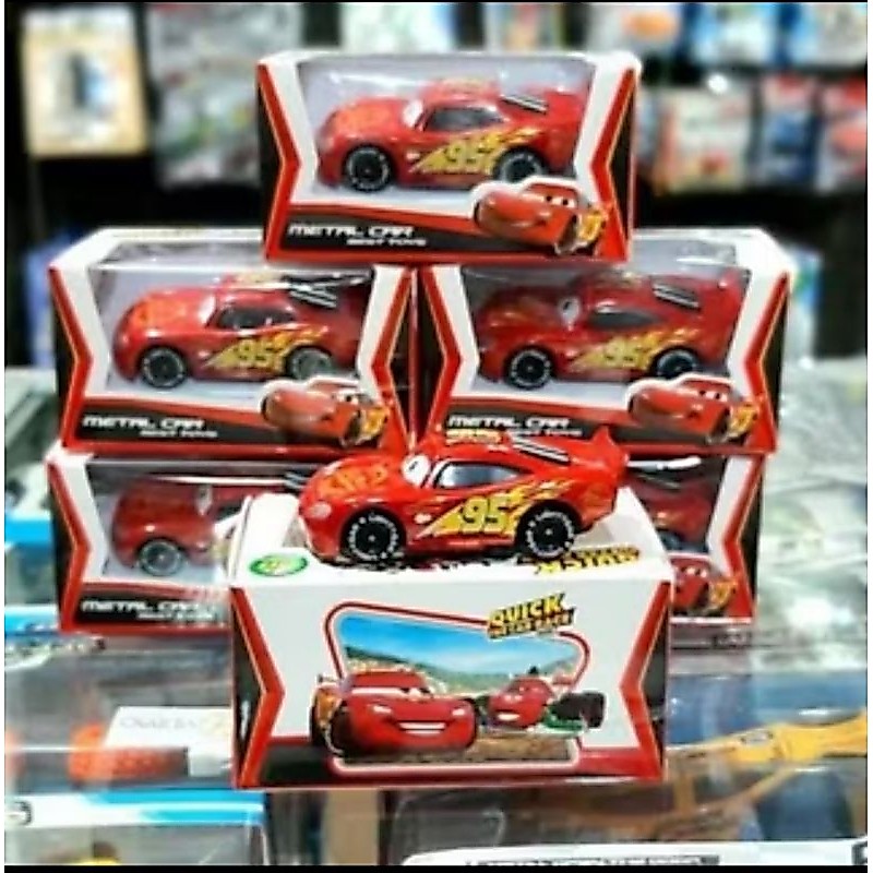 Diecast Cars Lightning Mcqueen skala 1:50