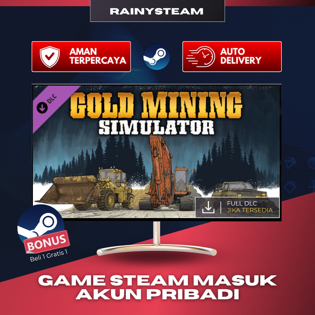 [BELI 1 GRATIS 1] Gold Mining Simulator / AUTO DELIVERY / STEAM / Game PC / Games Computer / Origina