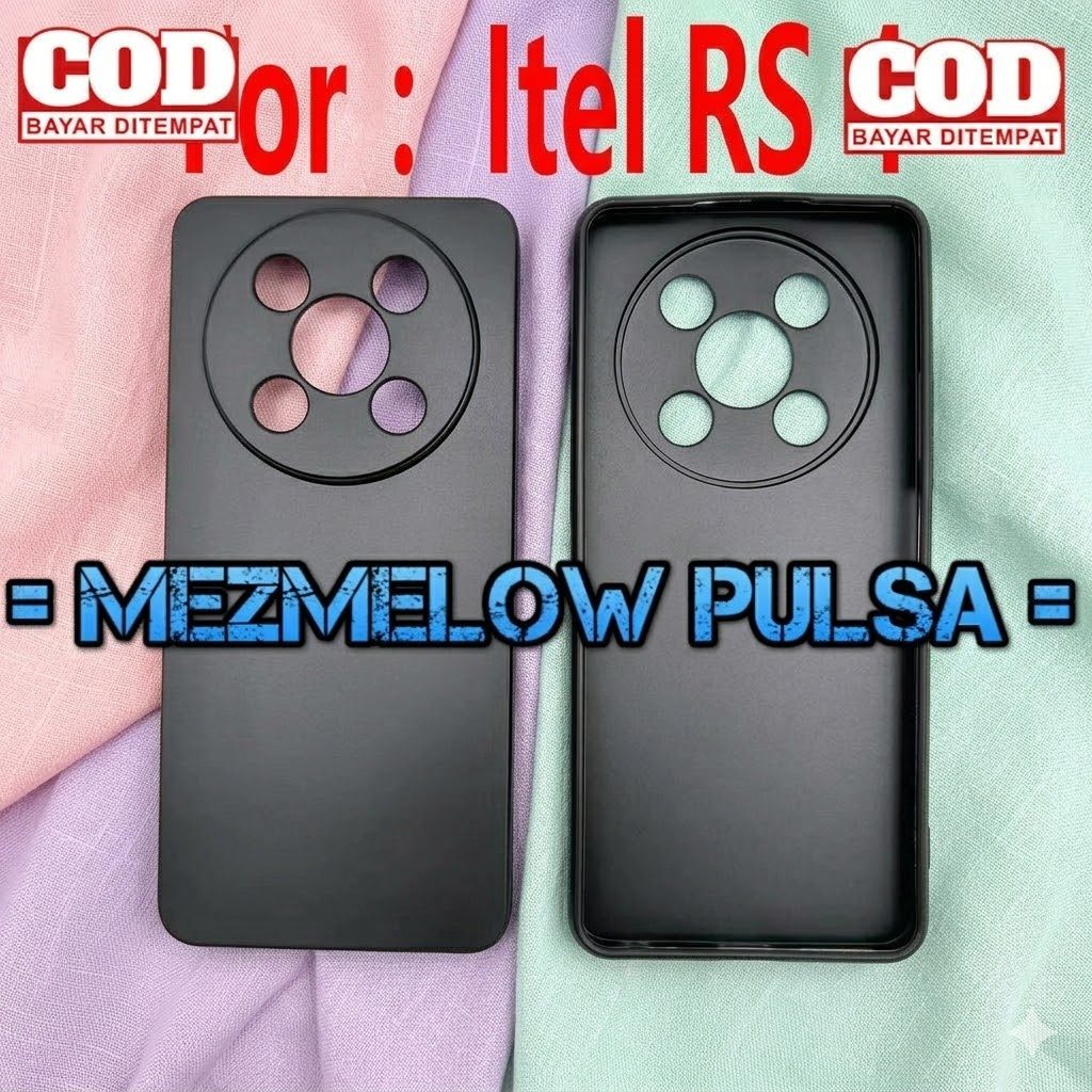 Case Casing Silicone TPU Caseng Silicone Softcase ITEL RS4