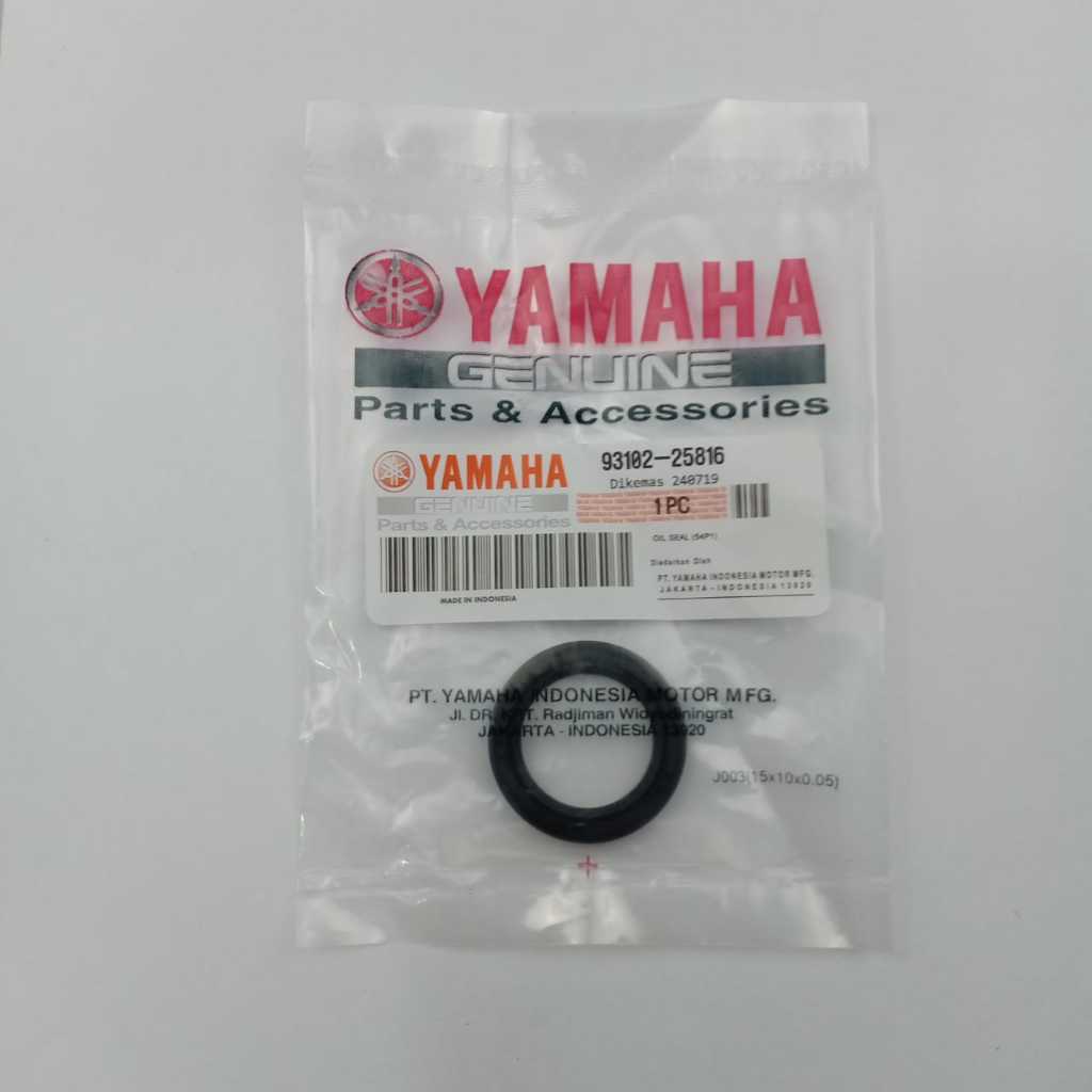 sil kruk as mio j - Seal Kruk As Depan Kiri Yamaha Mio J KD95 93102-25816 Sparepart motor ID