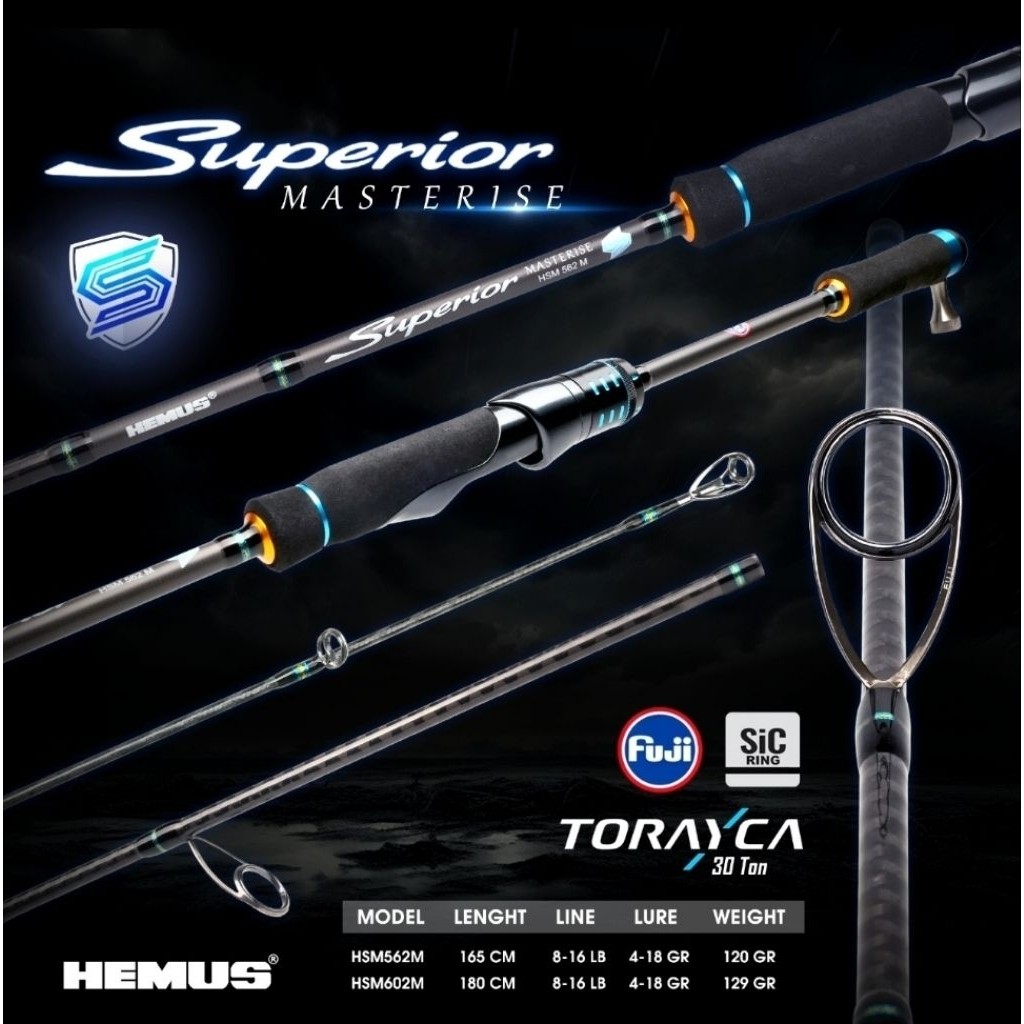 Joran Hemus Superior Masterise Fuji SIC Torayca X Wrap