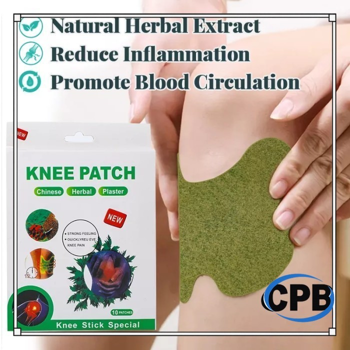 Koyo Lutut Herbal Nyeri Lutut Knee Patch Sendi Pegal Plaster Isi 10 Lembar Koyo Lutut Nyeri Sendi Kn
