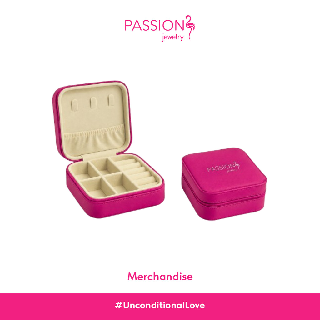 Passion Jewelry - Kotak Perhiasan (Travel Jewelry Box) | Spesial Hadiah Bundling Pembelian Perhiasan