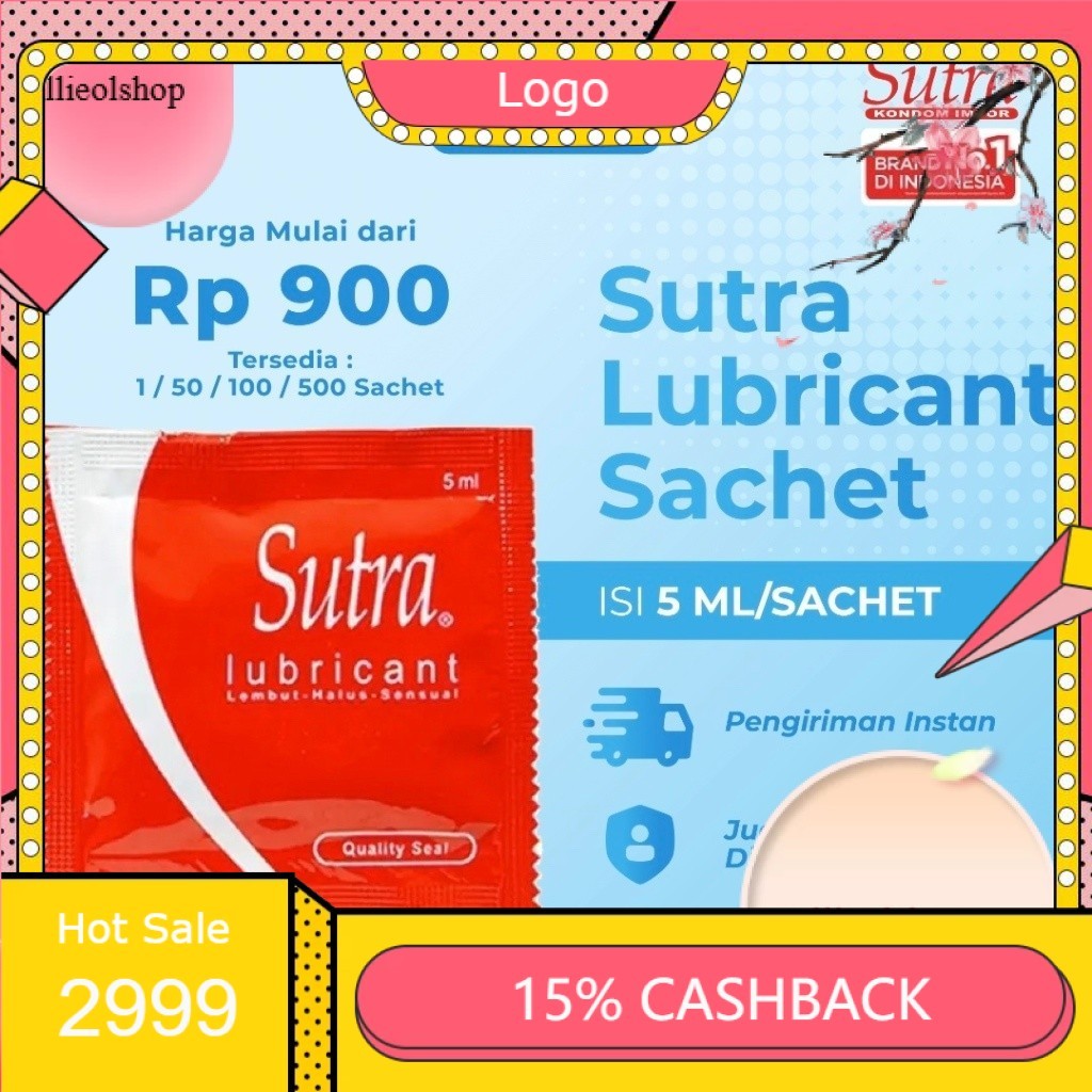 READY  PRIVASI AMAN 1 Lubricant Sutra Sachet isi 5 ML Pelumas Pelicin Saat Main Privasi aman(nama pr