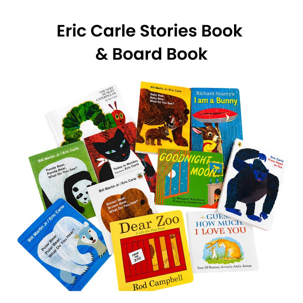 Eric Carle Stories Book & Board Book