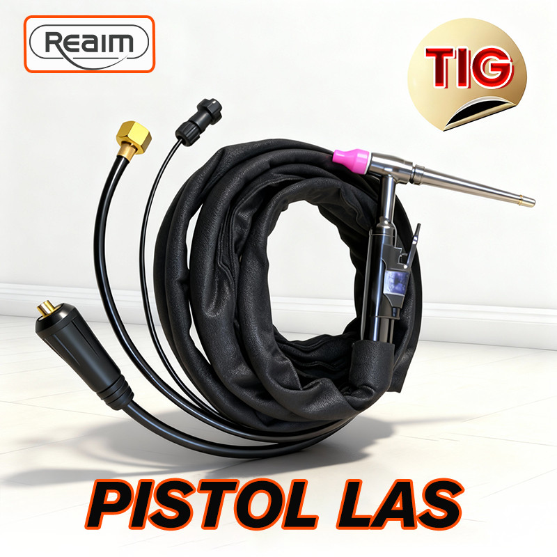 TERNASTORE REAIM  Pistol lasTig torch stang las argon manual torch argon Pistol las TIG 3m welding t